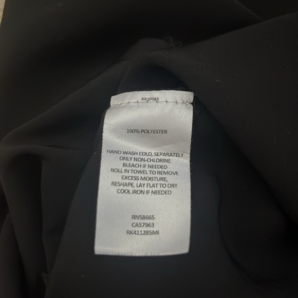 Abound Black Wide Leg Tie Waist Jumpsuit in Women’s Size Medium - Picture 6 of 8